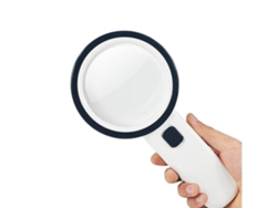 Lupa De Mano Con Luz Led De 30 Aumentos Para Leer, Inspeccionar Monedas, Joyas Y Realizar Trabajos De Precisión.