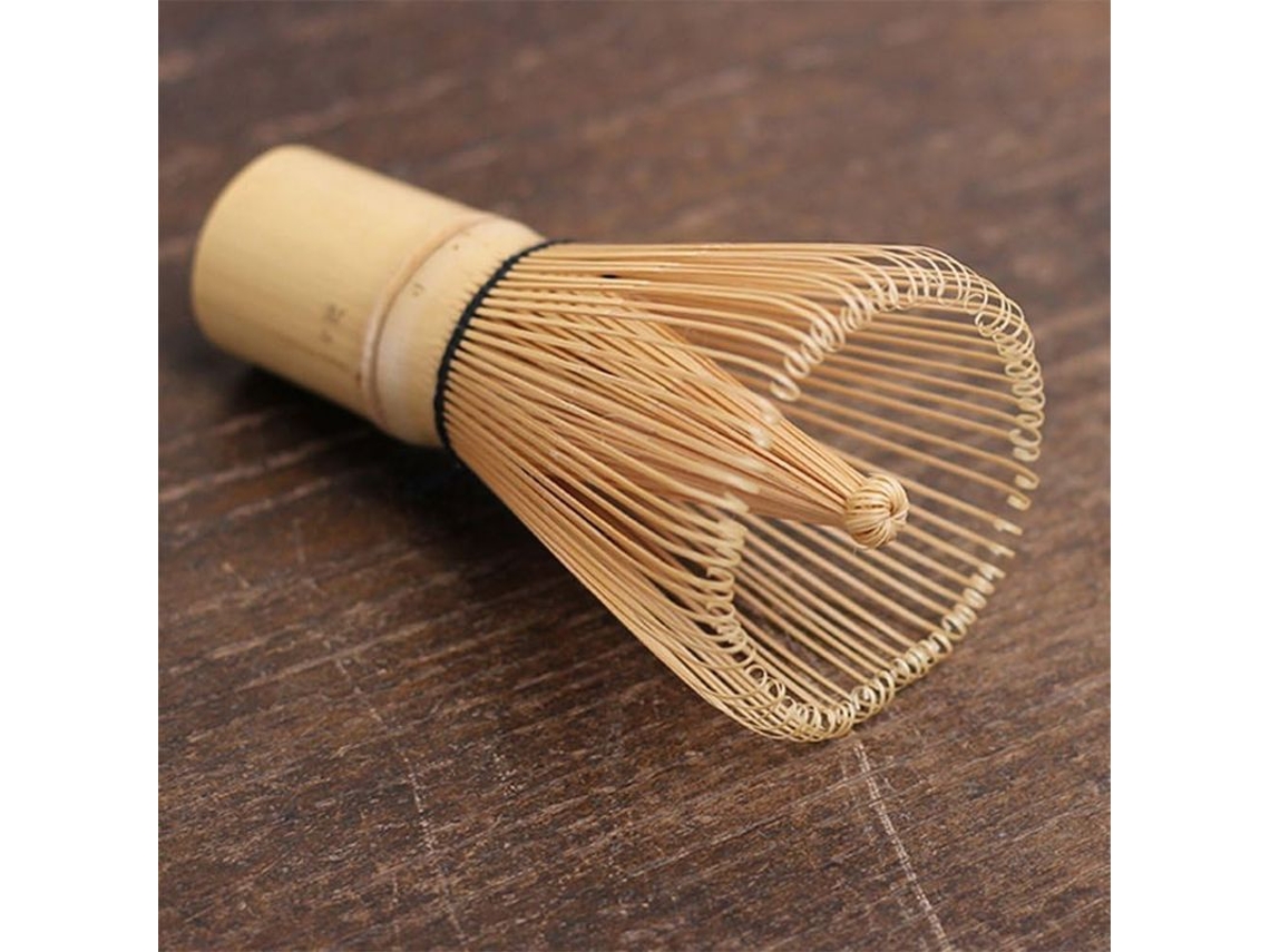Pincel De Bambú Hecho A Mano Con 100 Cerdas Para La Ceremonia Del Té Japonesa.