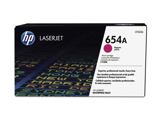 Tóner HP Laserjet 654A Magenta