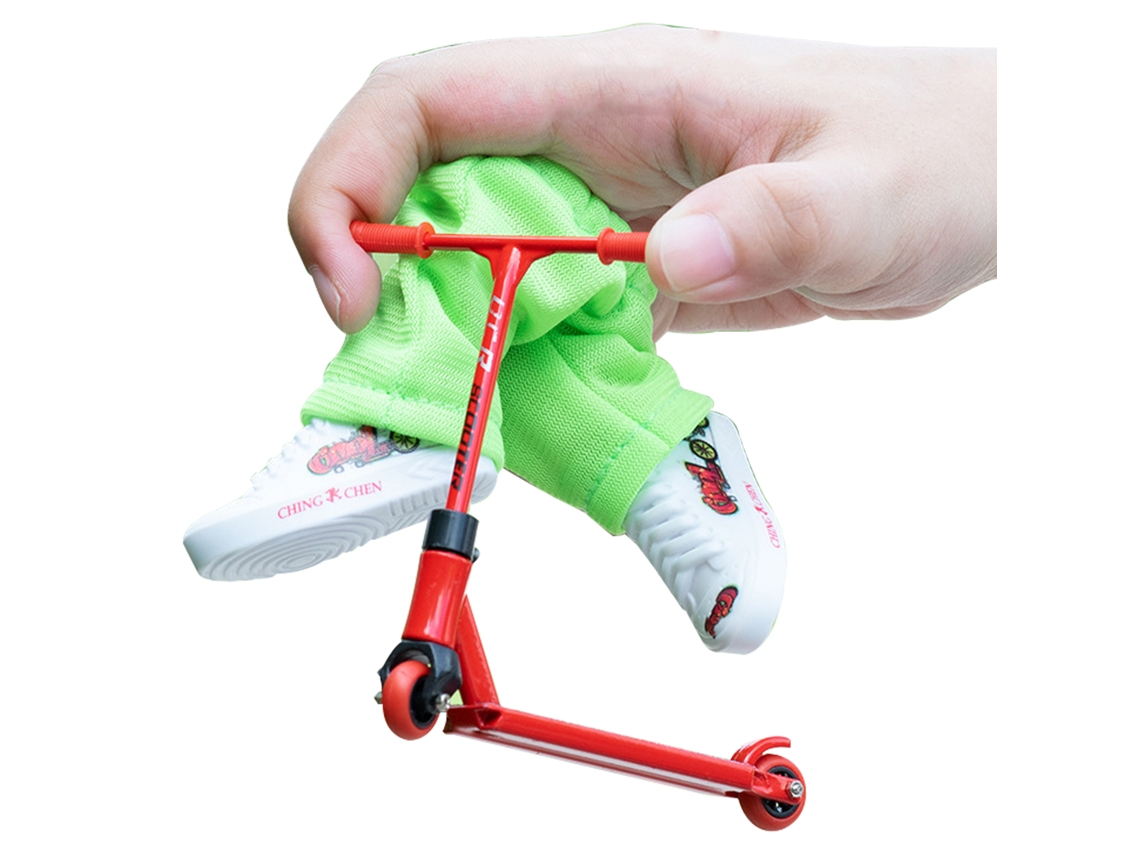 Vlola-juego De Patinete De Dedo Seguro Y Amigable Para Niños, Juguete Educativo Y Entretenido Color Rojo