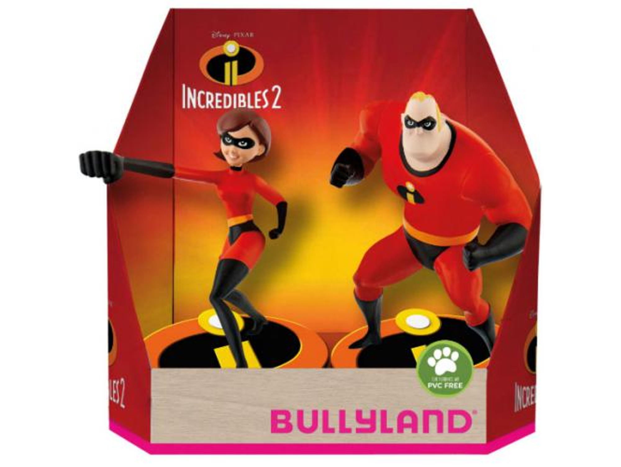 Conjunto de 2 Figuras de Jugar de Brincar BULLYLAND The Incredibles