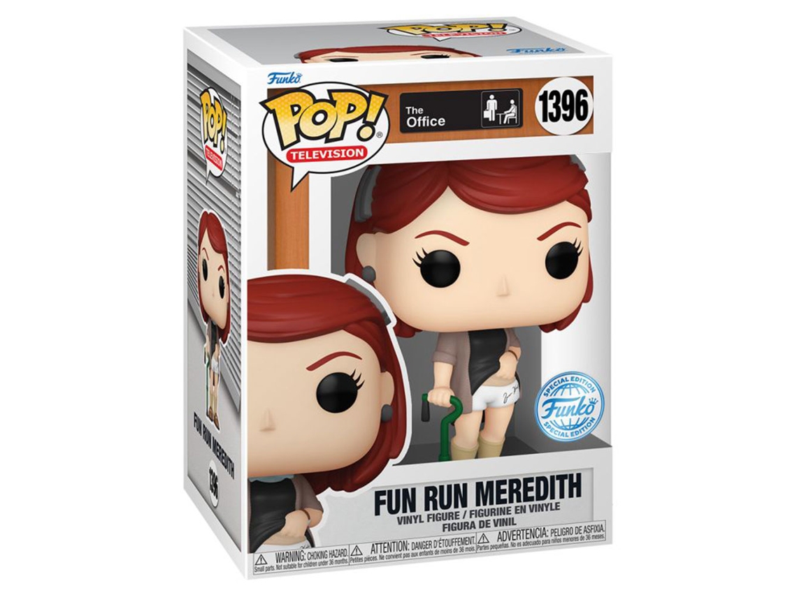Figura Funko THE OFFICE Fun Run Meredith Exclusivo Us Pop! Vinilo
