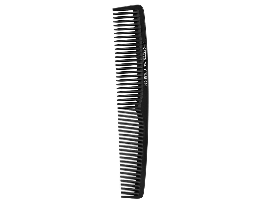 Peine Para Peinar Aceite Slick Peine De Peluquería Peine De Recorte Peine De Estilo Dientes Anchos Negro
