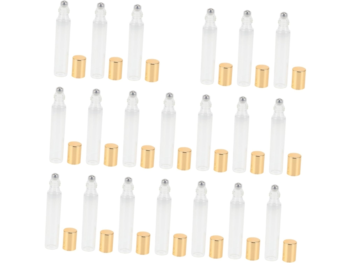 20pièces Lot De Flacons Verre Para Huiles Esencialles Y Parfums Práctico Y Résistants