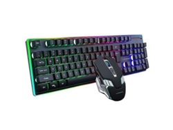 Juego de teclado y ratón Bluetooth retroiluminado Fruitful Y Km99 para oficina en casa Facpoet