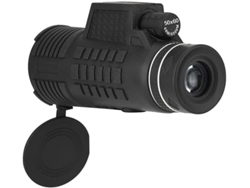 Telescopio monocular 50x60 IP68 a prueba de golpes, visión nocturna, observación de aves, senderismo, color negro Yizhood