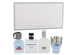 Set De 4 Perfumes Para Hombres Con Fragancias Oceánicas Y Maderosas 100ml