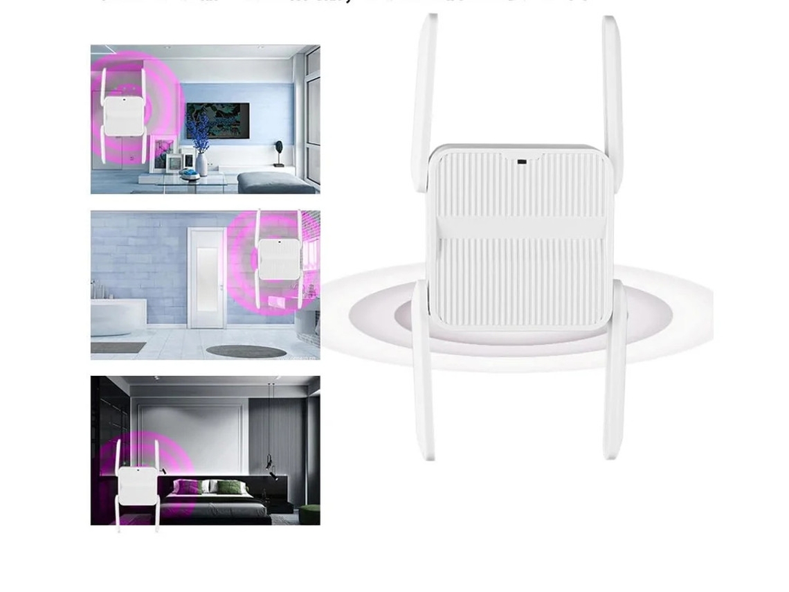 Extensor de Wifi 2024, amplificador de señal, extensor de rango Wifi de 1200 Mbps, extensor de Internet de largo alcance, 999 Yizhood