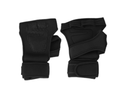 Guantes de gimnasio para levantamiento de pesas con puños ajustables, para entrenamiento, fitness y ejercicio (XL)