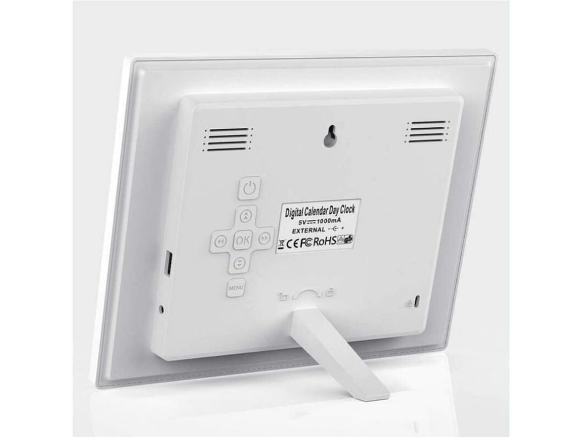 Reloj calendario de una pieza, para Alzheimer, recordatorio para