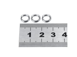 100pcs Anillo Separable De Acero Inoxidable Doble Círculo Conector De Señuelo Para Pesca (9)
