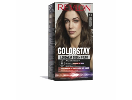 Tinte Permanente Revlon Colorstay Nº 5.3 Castaño Claro