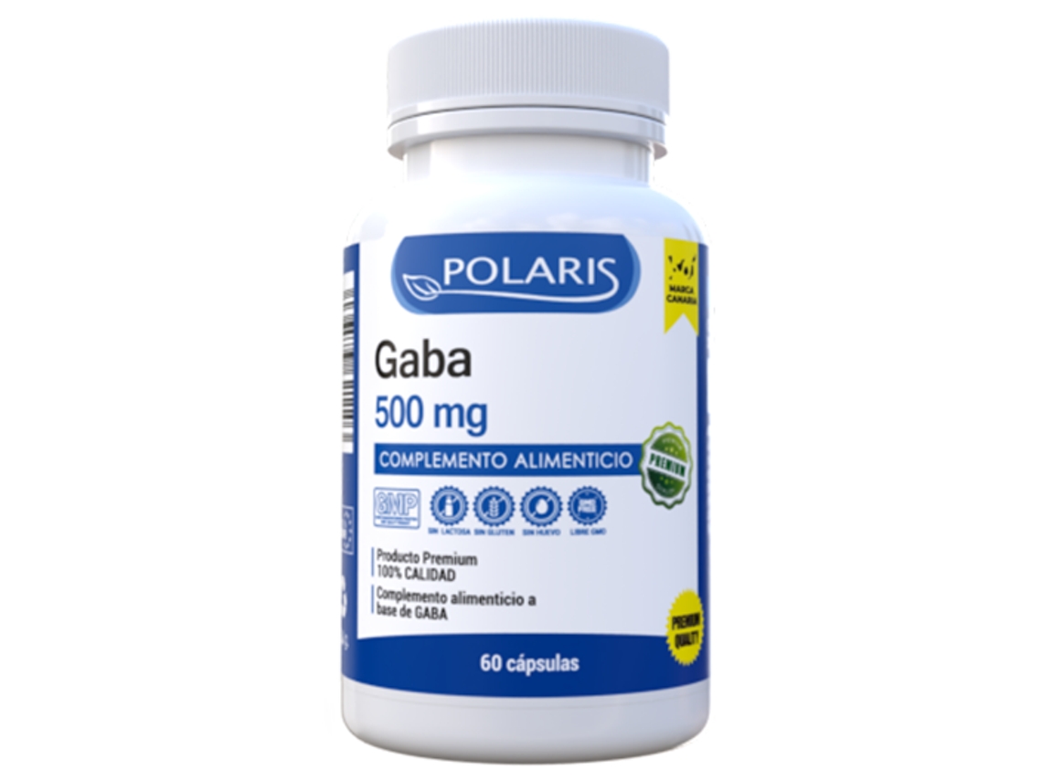 Gaba 500 mg 60 Cápsulas POLARIS
