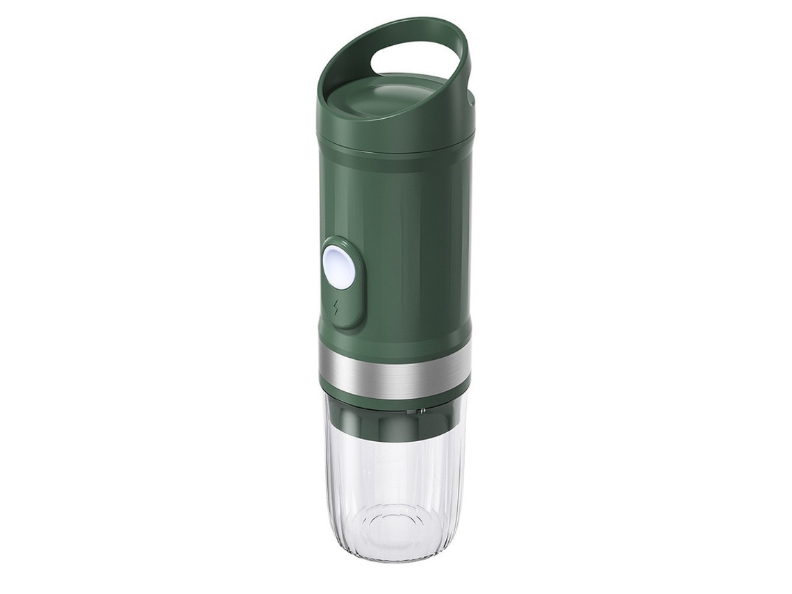 Cafetera de cápsulas Szsmart Kf18 con función de calentamiento, 20 bares, 3 en 1, 80 ml, color verde