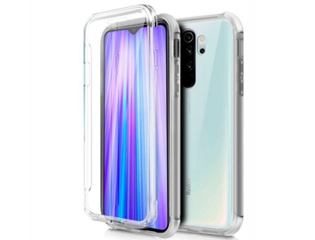 Carcasa Xiaomi Redmi Note 8 Pro TUMUNDOSMARTPHONE 360 Transparente