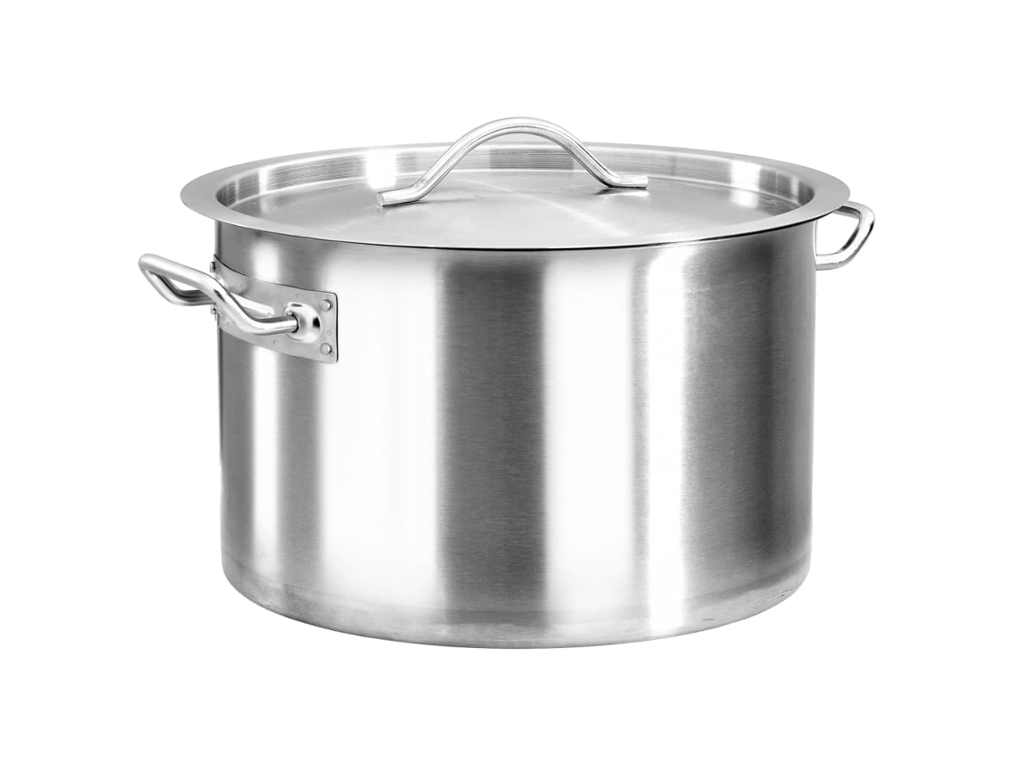 Olla VIDAXL Plateado