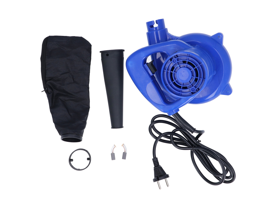 Ventilador aspirador de 1000 W, 15000 rpm y 18000 rpm para limpieza de jardín y hogar | Sin marca