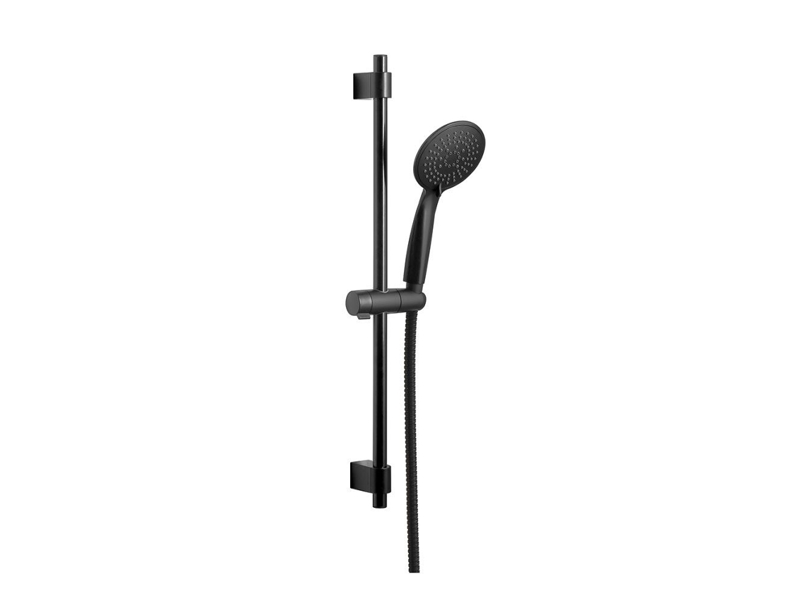 Conjunto de ducha Young Line acero inoxidable 66Cm negro mate 25451100 Wenko CONFORHOME