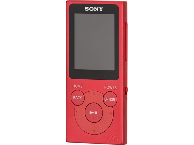 Reproductor MP4 SONY NWE394 (Rojo - 8 GB)