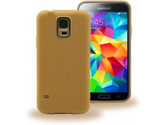 Carcasa Samsung Galaxy S5 PHONIX S900TEXG Dorado