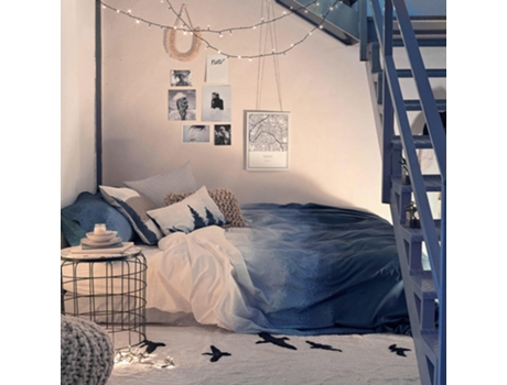 Funda de Edredón HAPPYFRIDAY Nightfall (220 x 220 cm - Algodón - Multicolor)