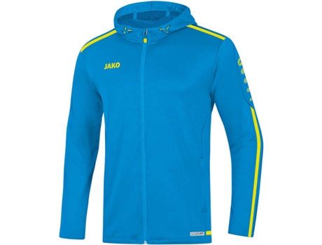 Chaqueta con Capucha para Niños JAKO Striker 2.0 (Azul Cielo y Amarillo - 9/10 Años )