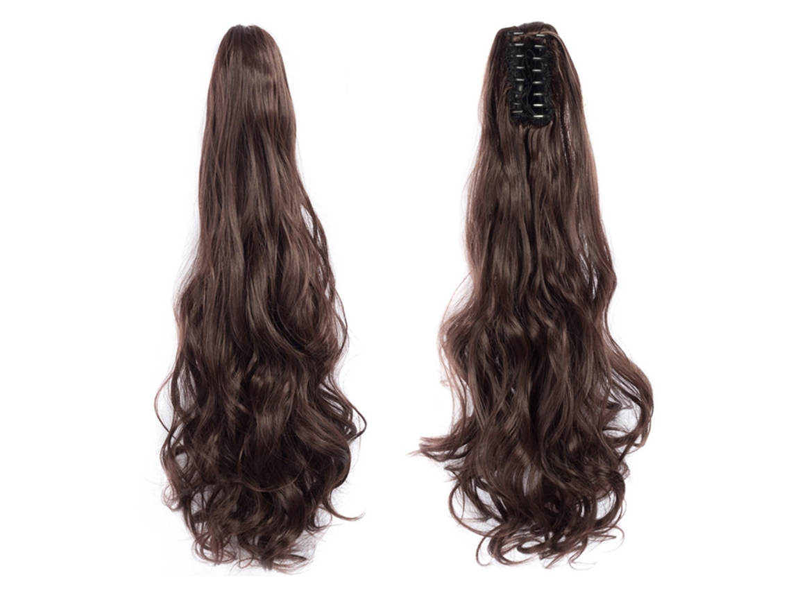 Cuerpo De Cabello Rizado Para Mujer De 22 Pulgadas Con Pinza De Garra