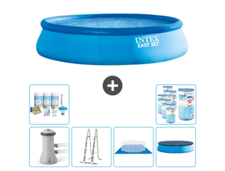 Piscina Insuflável INTEX 26166GN-CB41 (12430 L - 457x107cm)