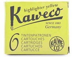 Recarga para Bolígrafo KAWECO P145328 Amarillo (6 un)