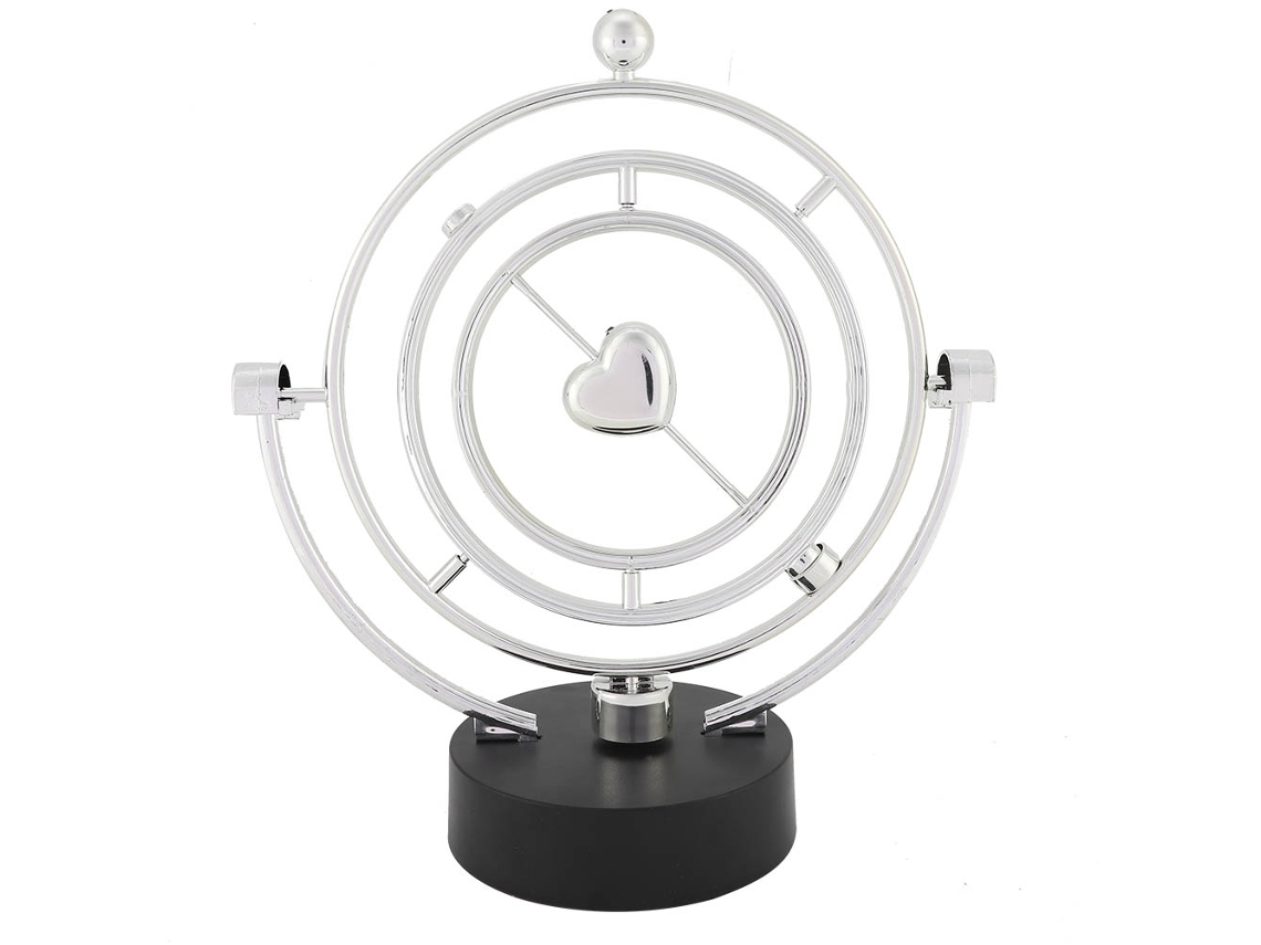 Instrumento giratorio de movimiento perpetuo, modelo plateado