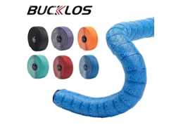 Bucklos Cinta para manillar de bicicleta Cinta de corcho antivibración EVA PU para Cyclingvayotoy