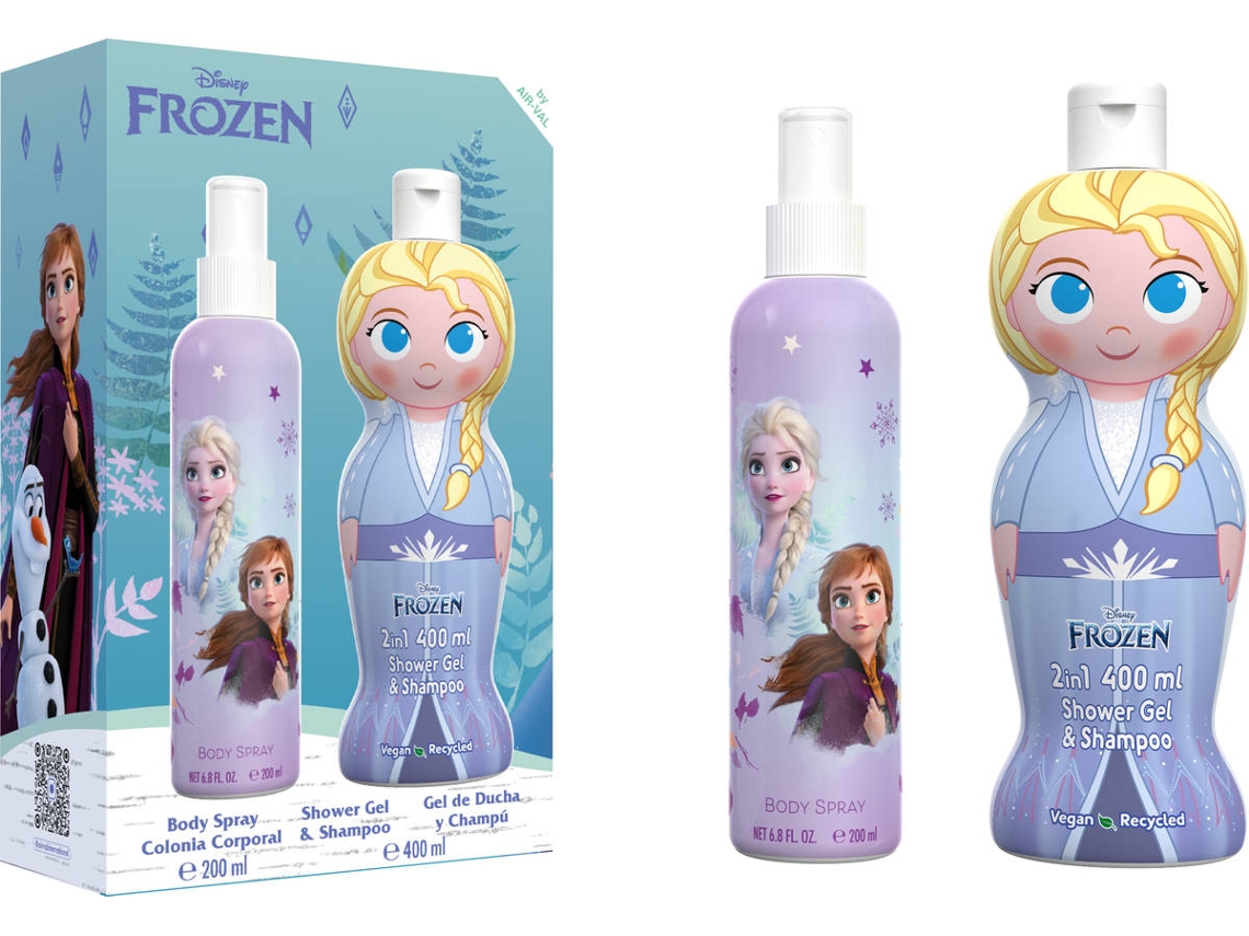 Cofre FROZEN Spray Corporal + Gel de Ducha (200 + 400 ml)