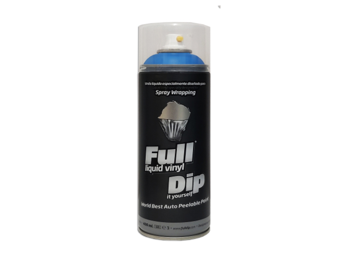 Spray Vinilo Liquido Full Dip Azul Luminoso 400 Ml
