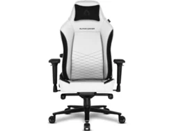 Silla Gaming Alegra PU Leather Blanco V2