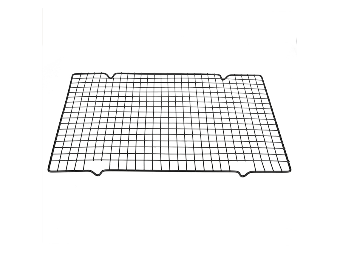 Rejilla Rectangular De Malla Metálica Para Barbacoa, Resistente, Ideal Para Acampadas Y Picnics.