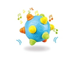 Pelota Elástica Musical Para Bebés - Juguete Educativo - Regalo De Cumpleaños - Halloween - Navidad