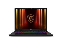 Portátil MSI 9S7-15PL21-208 (Gris - 2 TB - Enchufe europeo - Teclado QWERTY español - 32 GB de RAM - AMD Ryzen 9 - Pantalla de 16,2'' - Nvidia GeForce RTX 5070)