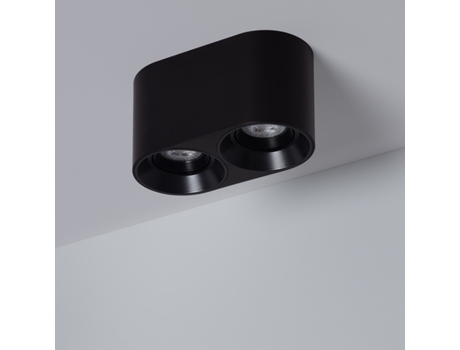 Aplique de Techo LEDKIA (Blanco - Gu10 - 10 W 40 W - Pc)