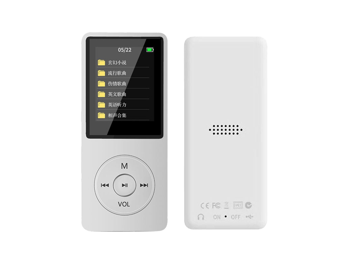 Reproductor MP4 Mini de 16 GB con pantalla TFT de 1,8" (9 x 4 x 0,7 cm) compatible con música y vídeo.