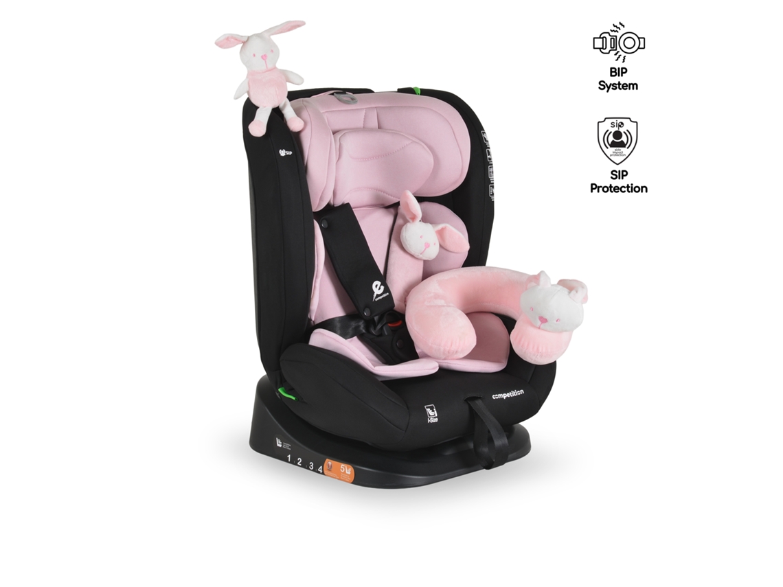 Silla de coche Moni rosa bebé Competition 40 de 150 cm