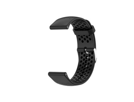 Correa de Silicona respirable para Garmin Forerunner 158/55 - negro