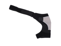Vlrla-2026faja De Hombro Transpirable Absorbente Sudor Con Capa De Relleno Gruesa, Soporte Universal Para Recuperación Gris Negro