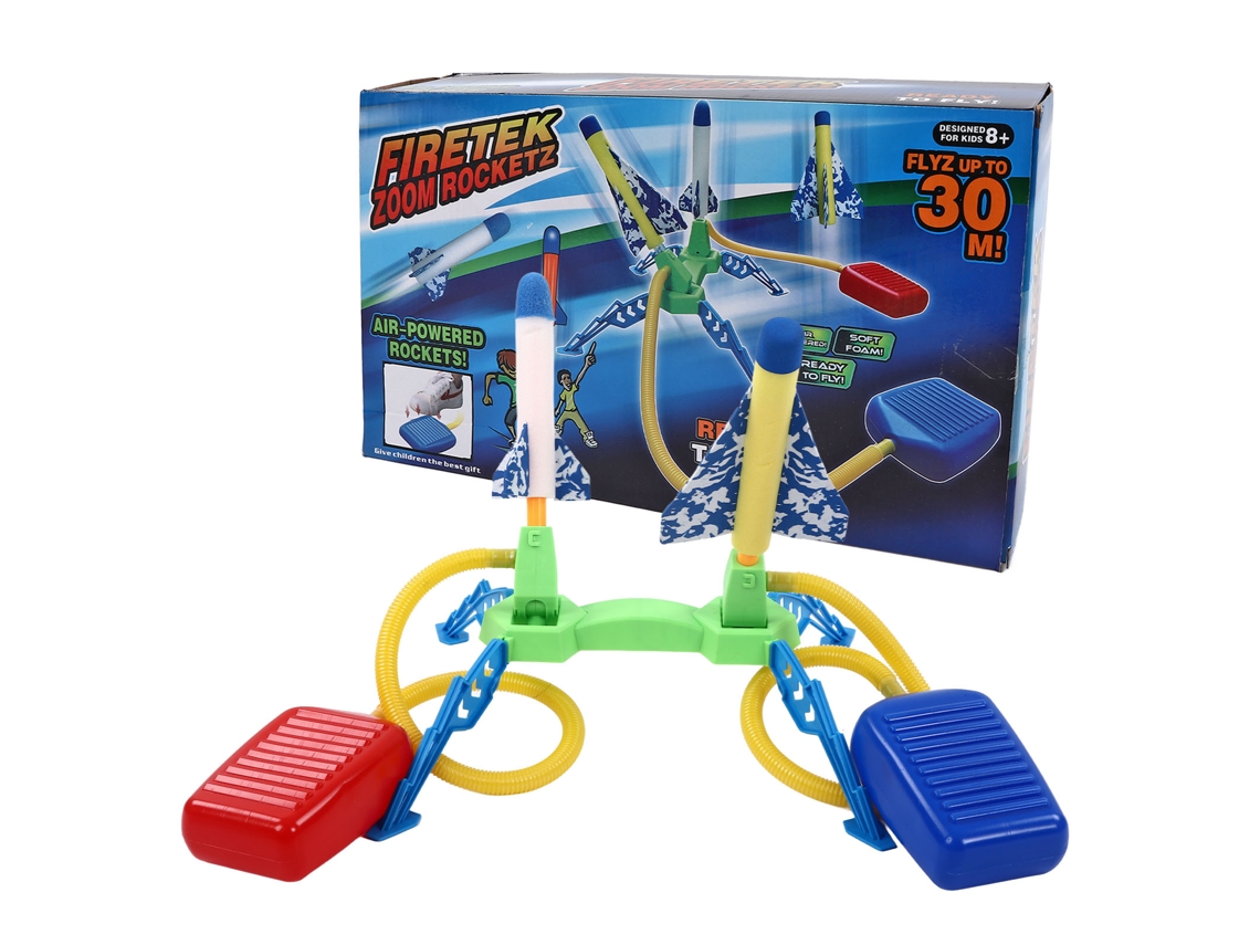 2026 Juego Educativo De Cohete Para Niños Con Pedal Set De Juguete Cohete Lanzador Para Jugar Al Aire Libre