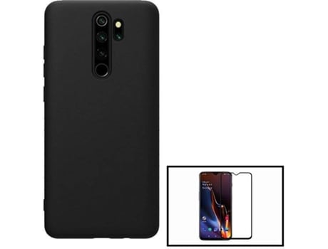 Kit Funda y Protector de Cristal Templado Xiaomi Mi 10T Lite 5G Full Cover Negro