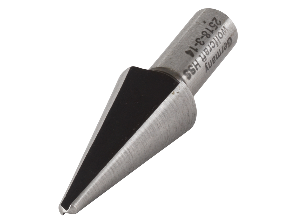 WOLFCRAFT 2518000 1 Fresa de Escariar Hss Vástago 8 Mm Ø 3 13 5 Mm