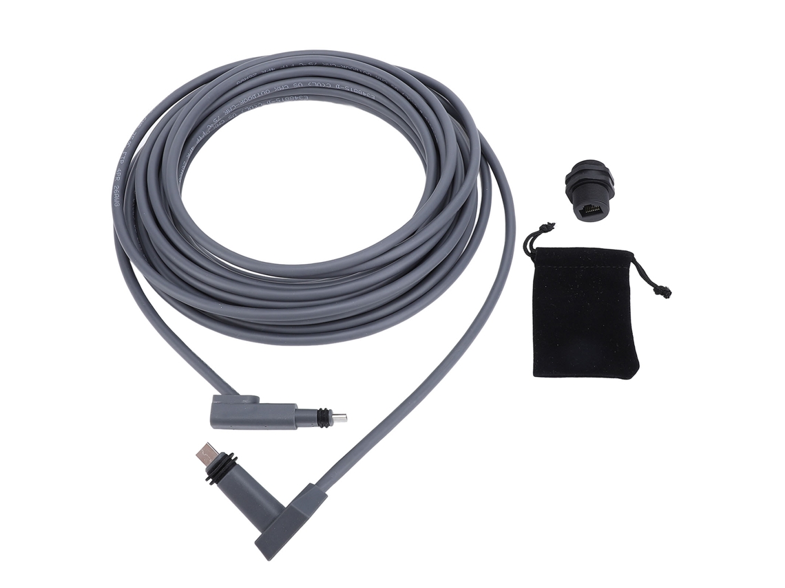 Kit Adaptador De Cable Starlink Con Cable De Extensión Cat5e Rj45 Para Satélite Rectangular V2 De 10 Metros (33 Pies).