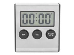 Temporizador digital de pared y mesa para cocina Baok con alarma potente y reloj despertador de dígitos grandes.