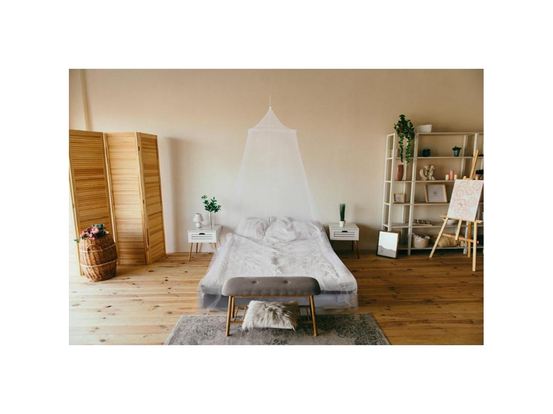 Mosquitera cama 230x650 cm blanca