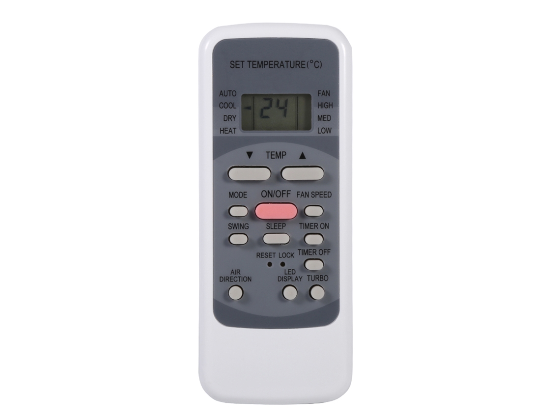 Controle Remoto Universal Para Ar Condicionado Midea R51m/e E Outros Modelos Com Funções Completas