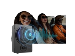 Subwoofer para coche, diseño para debajo del asiento, potente rendimiento de graves, 8''